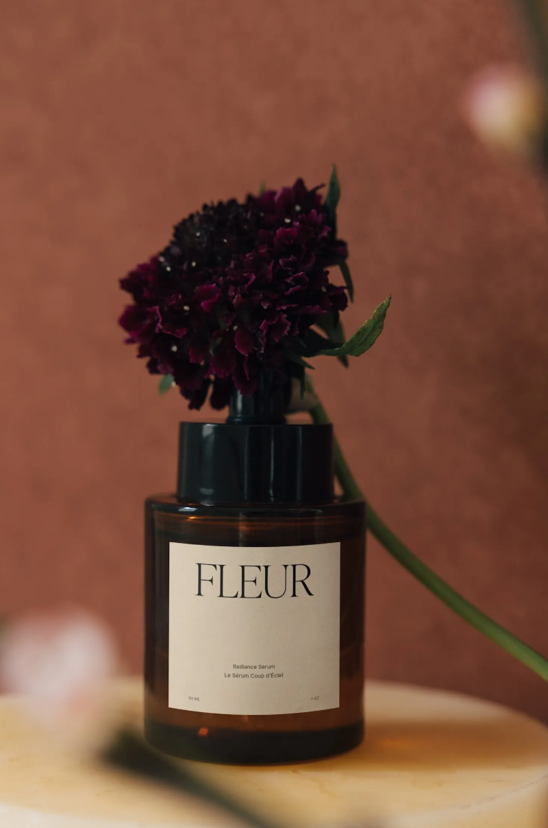 Fleur Cosmetic Bottle Label Mockups