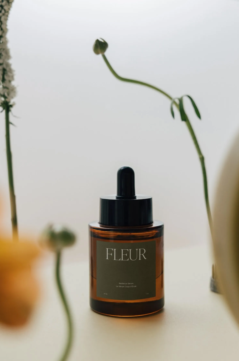 Fleur Cosmetic Bottle Label Mockups
