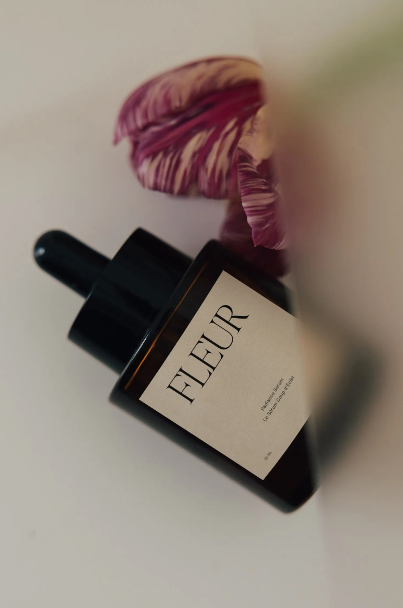Fleur Cosmetic Bottle Label Mockups