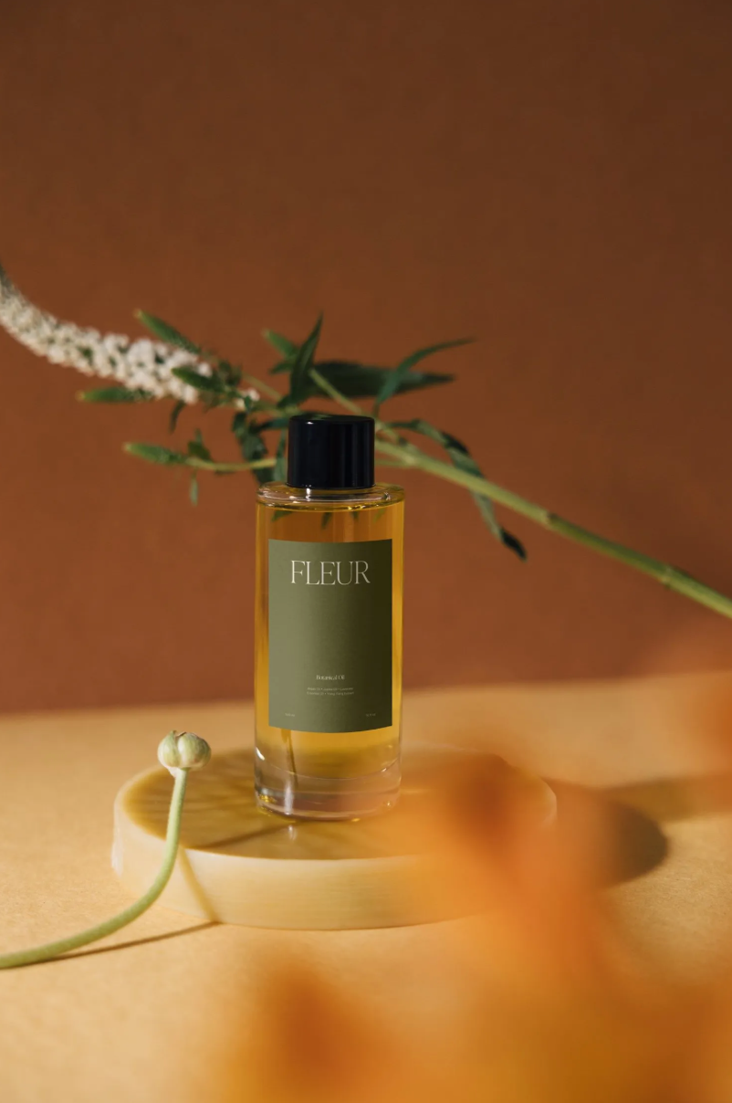 Fleur Cosmetic Bottle Label Mockups