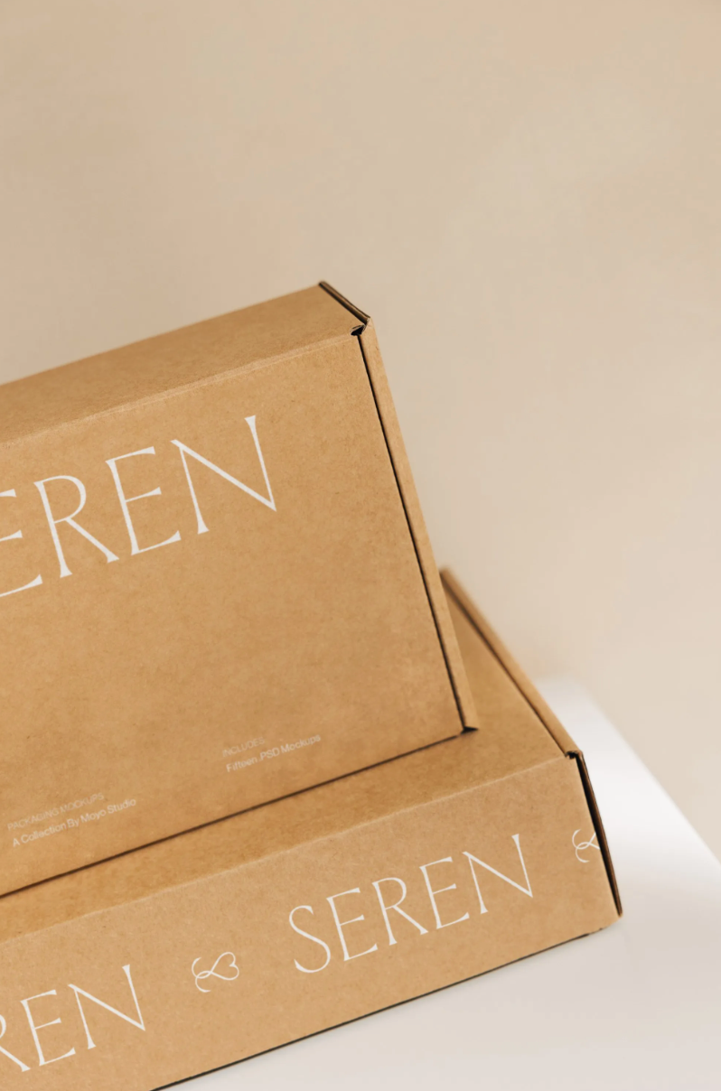 Seren Packaging Mockup Collection