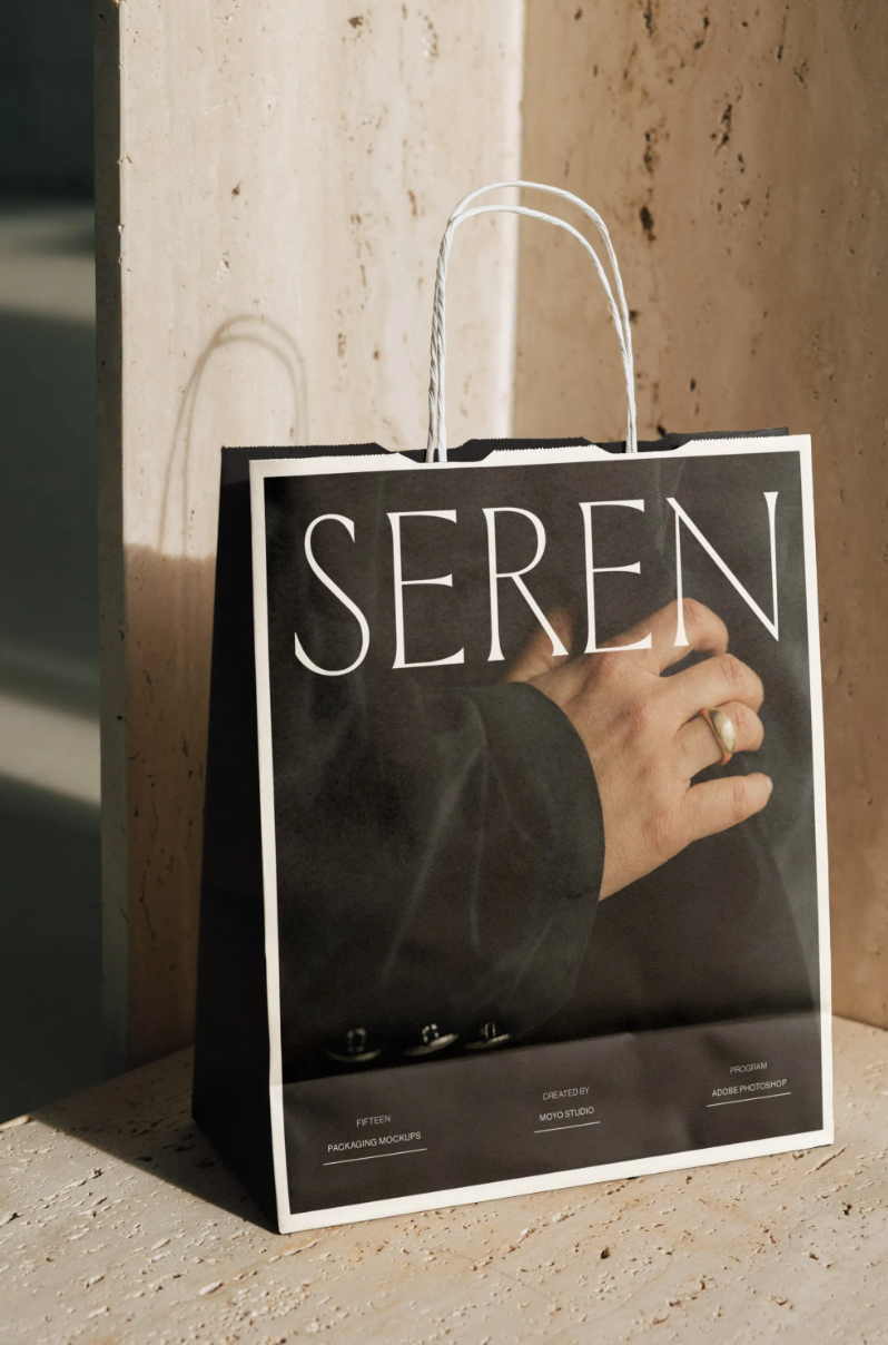 Seren Packaging Mockup Collection